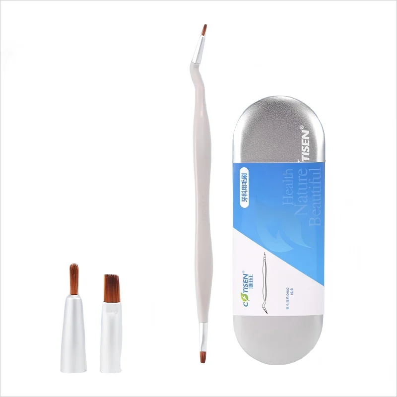 

Dental Composite Brush Kit Modeling Brush for Resin Sculpting Composite Placement Autoclavable Reusable Dental Brush Tool