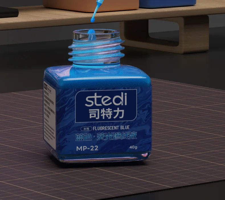 40g Stedi Panel Line MP-10~MP-29 Wasserbasierte Farbe Kunststoffmodell Verwitterungsfarbe für Militärmodell-Hobby-Malwerkzeuge