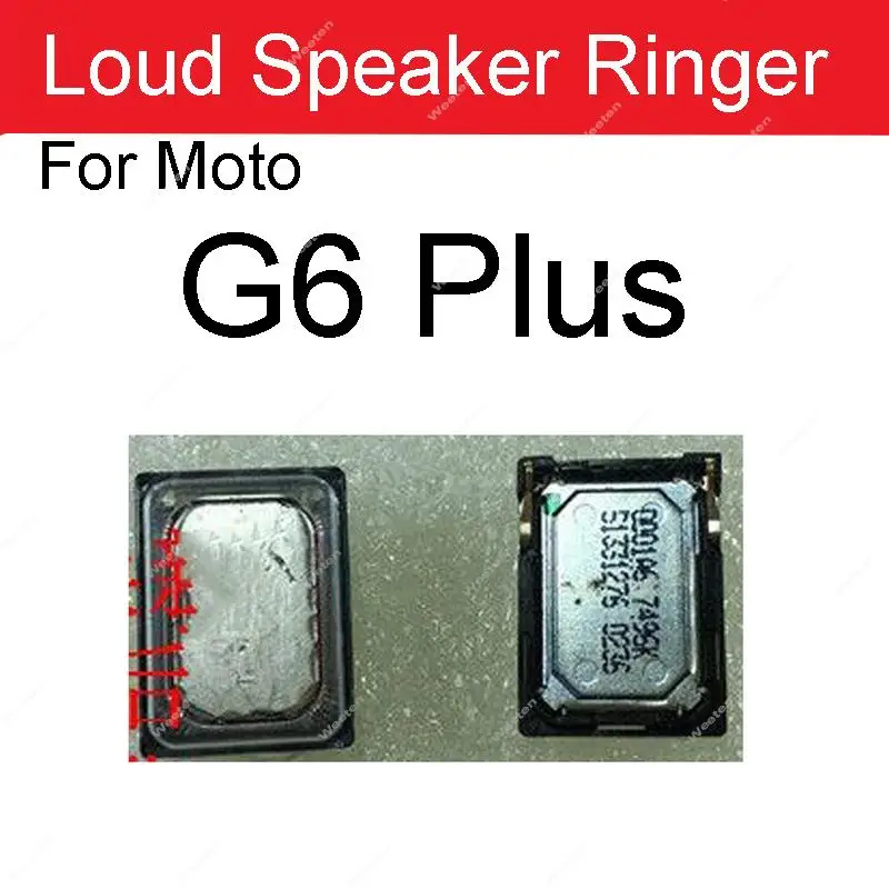 2Pcs/Lot, Buzzer Ringer Loud Speaker Loudspeak For Moto G2 G3 G4 G5 G6 Plus Play G7 Power G7 Play G8 Plus G9 Power Loudspeaker