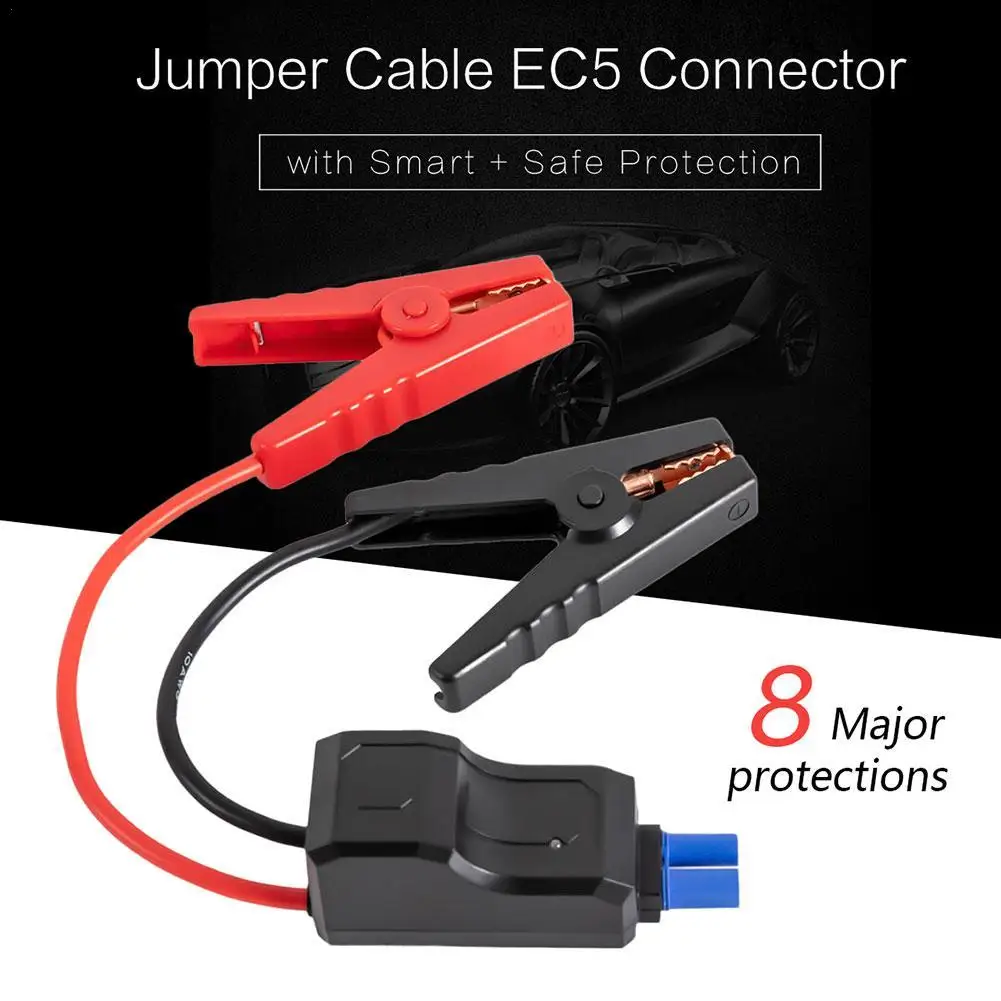 Car Emergency Power Relay Smart Clip Ignition System Battery Jump Cable Connection Line Jumper Cable 500A Car Vehicle Connector