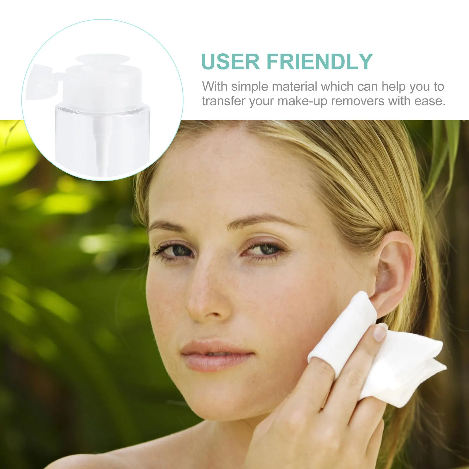 3 個のメイク落としボトル透明トラベルボトルポータブルプレスポンプボトル旅行キャンプ家庭用 160 ミリリットル