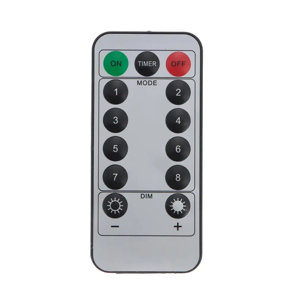 2 Pack 200 LED 66ft Fairy Lights with Remote Control & Timer 8 Modes Silver Wire USB Plug in String Lights Warm White