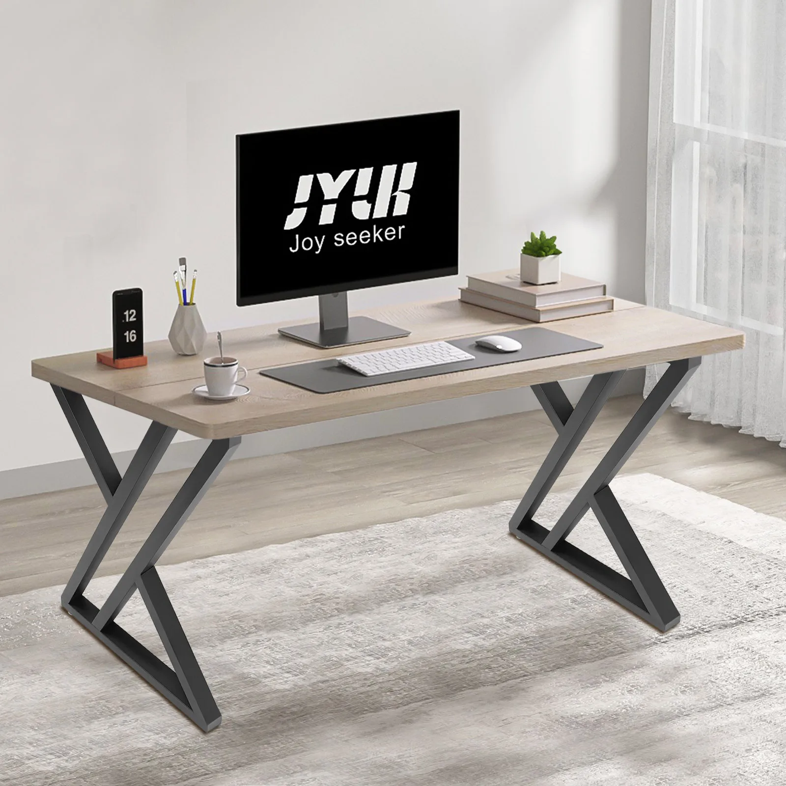 

Black Metal Furniture Legs, Industrial Metal Table Legs, Black Furniture Legs Suitable for Bedrooms, Hotels, Dining Rooms
