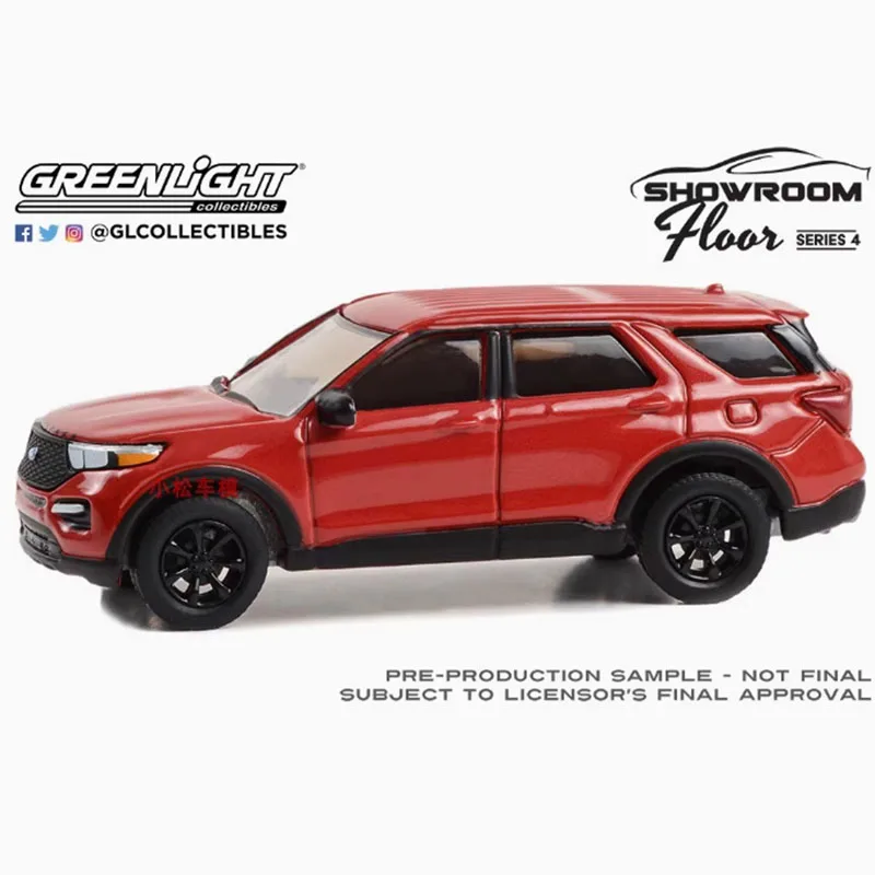 Greenlight Diecast 1:64 2015 Ford Explorer Police K9/2023 FOR0 EXPLORER ST  Alloy Car Model Holiday Gifts Toys