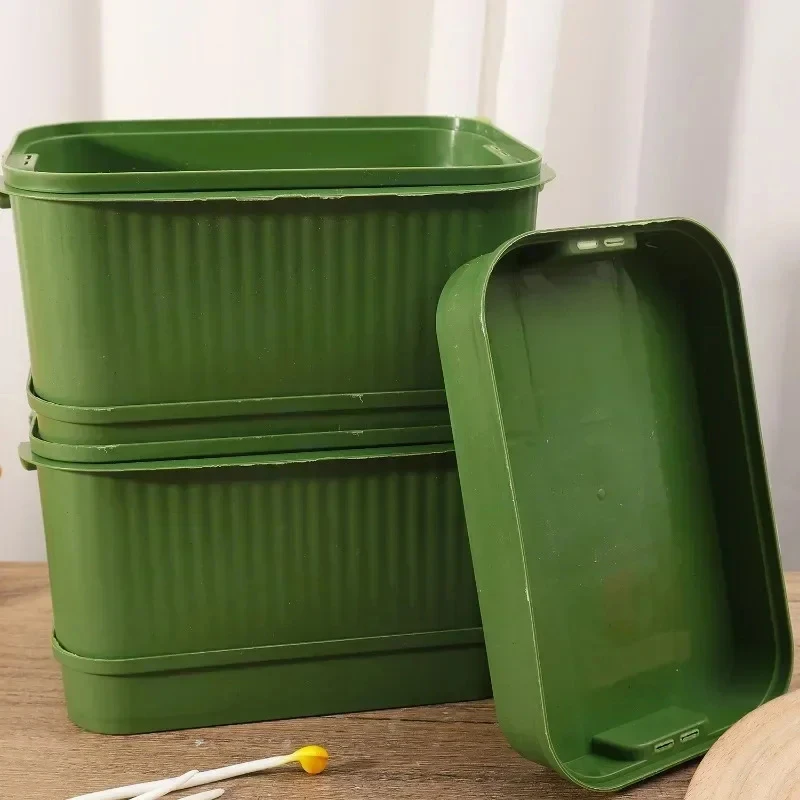 Plastic Grow Nursery Pots Vegetable Soilless Nursery Trays Seed Germination Tray Seedling Sprout Plate Garden Supplies