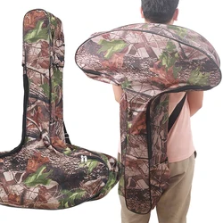 Hunting Camouflage Crossbow Bag Case Shoulder Backpack Storage Pouch with Dual Side Pocket for Archery Shooting Bow and Arrow