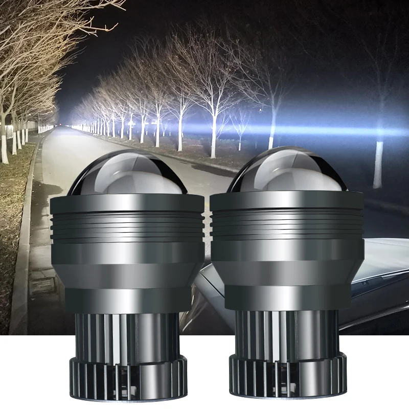 

Retrectable Strong Laser LED Work Light White Light For Car Motorcycle Fog Lamp Headlight Auto Lamp 1-2pcs HD LED Pods Light