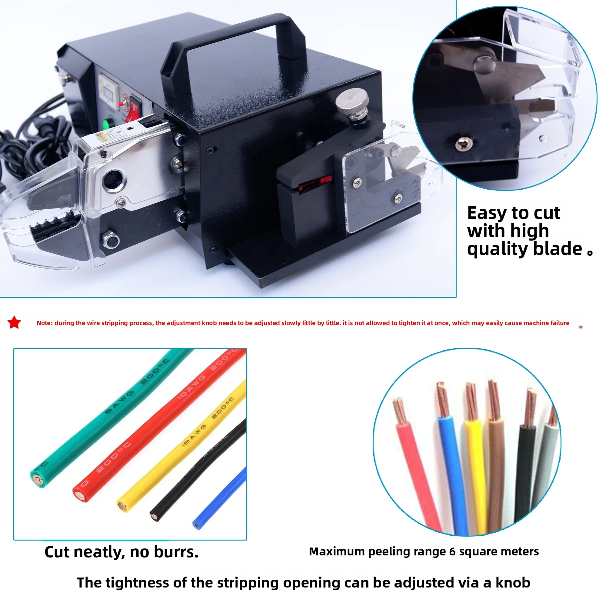Automatic Terminal Crimping Machine EM-6B2BC Electric Pneumatic Bench Press Tool