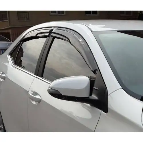 Car Window Accessories Toyota Corolla 2013-2018 Mugen Window The The Deflectors Rain Guard Visor Awnings Modified Design