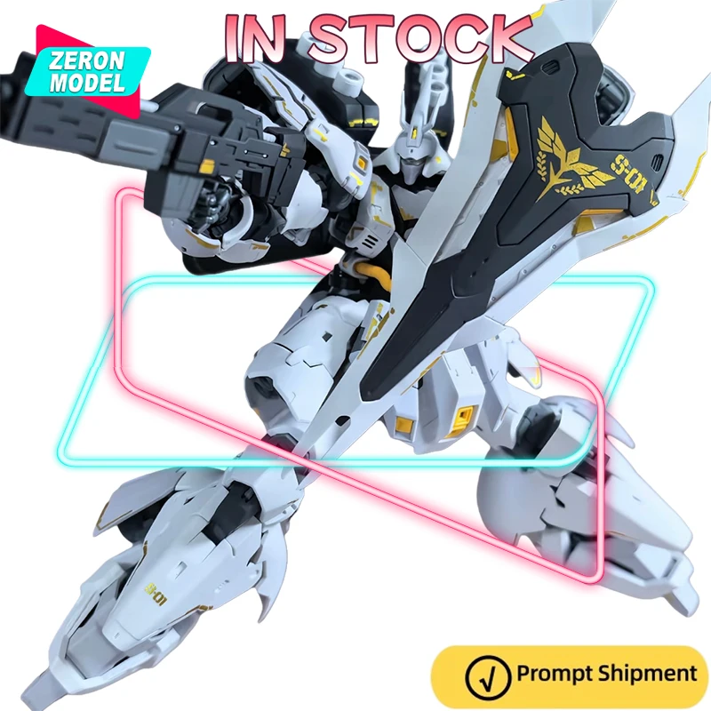 

Gaogao RG 1/144 White Sazabi Model Kit - Third-party Version, Full Inner Frame & High Mobility Model Kit Toys