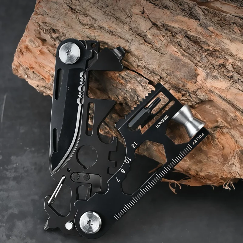 

Карманный открытый портативный альпинистский открывалка с пряжкой для бутылок портативный специальный мини-складной нож высокой твердости инструмент