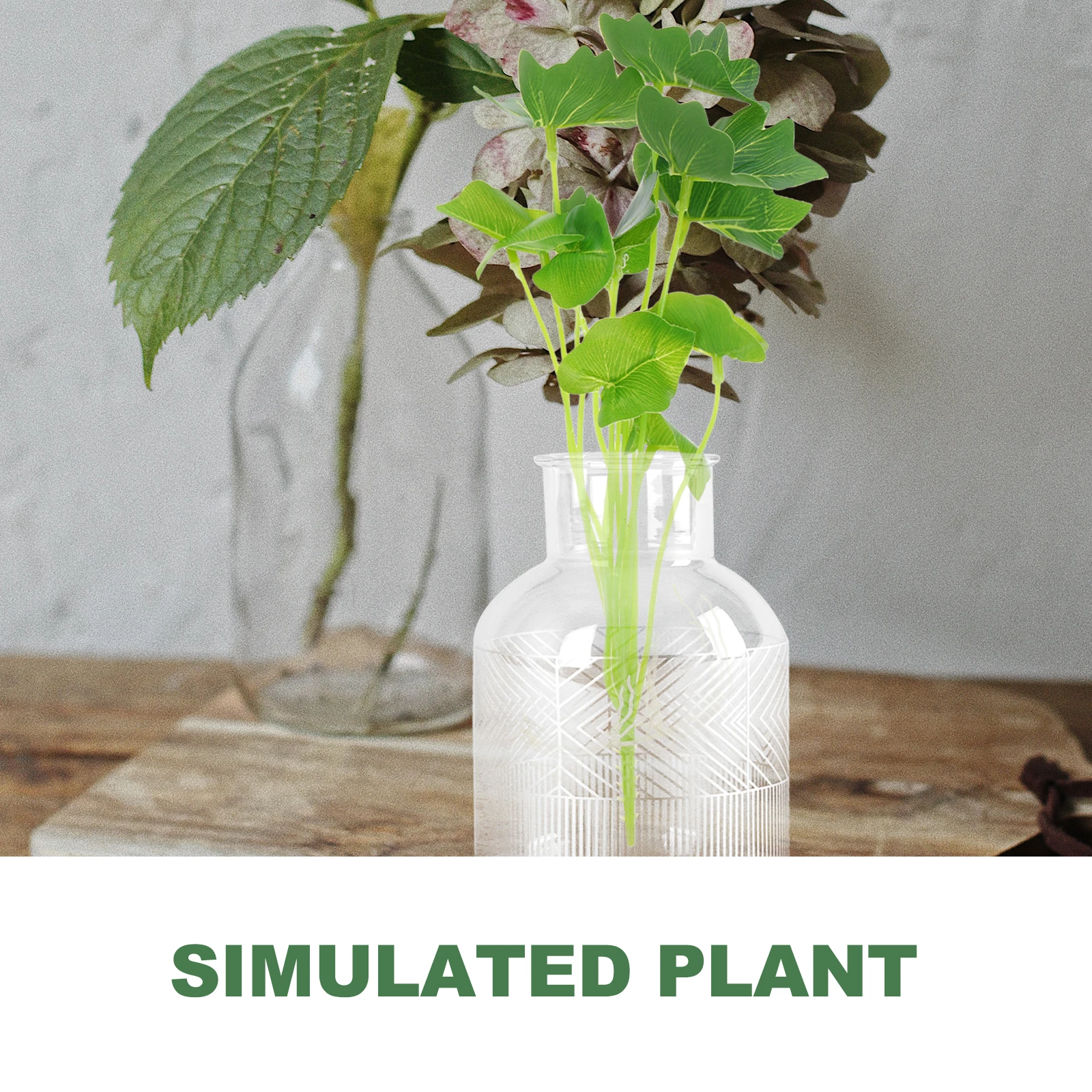 

5 Pcs Artificial Plants Decoration for Aquarium Fish Tank Silk Cloth Lightweight Compact Vivid NaturalPlantAquariumDecor