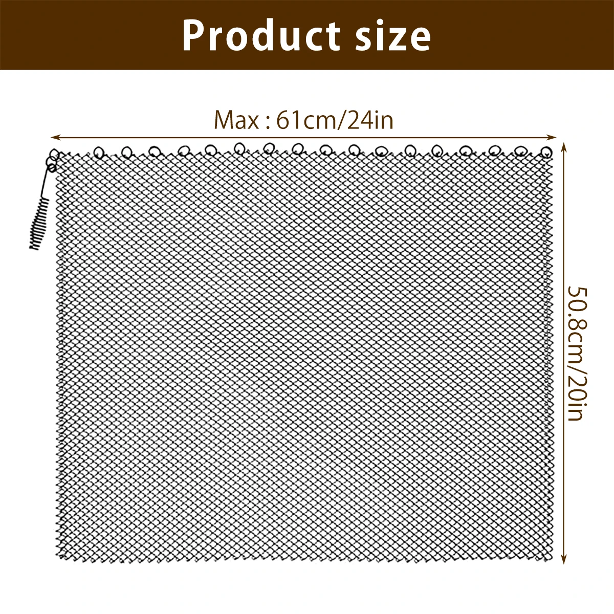 Lareira Mesh Screen Curtain, resistente ao calor, resistente Spark Guard, Metal Gate, 2pcs