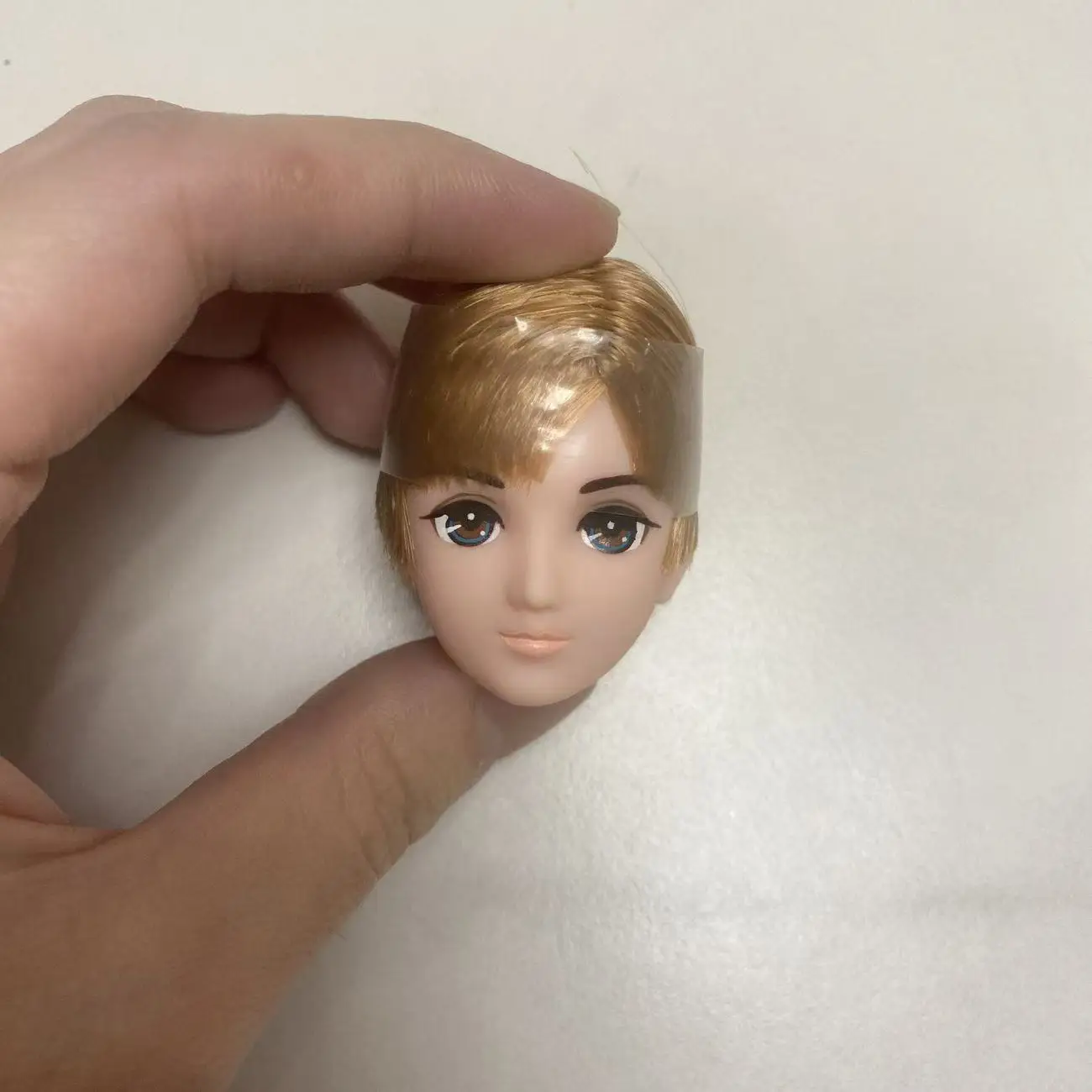 

original licca girls boy friend father doll head DIY heads