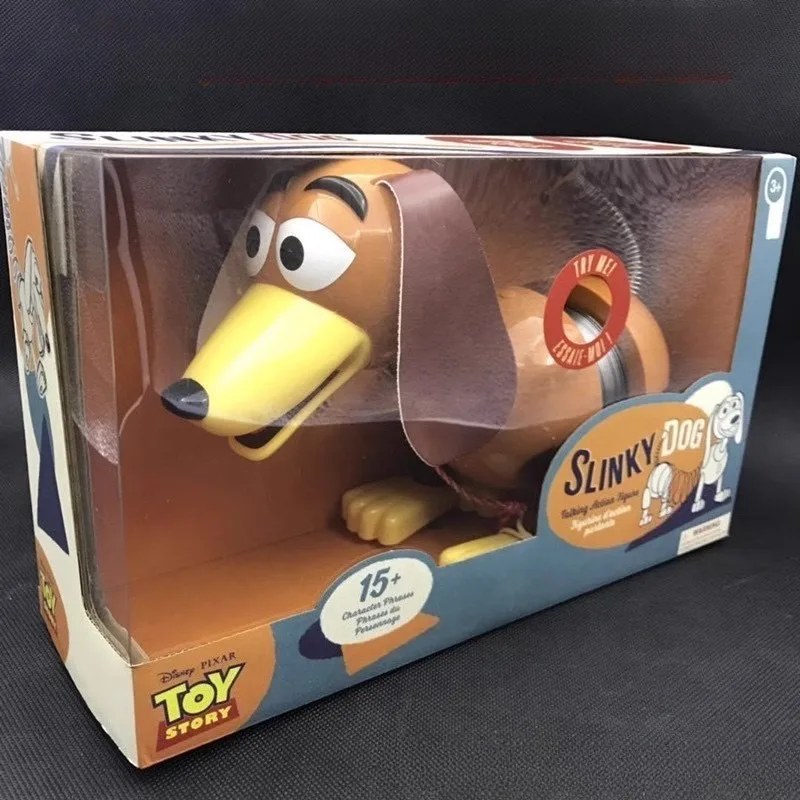 

20cm Toy Story Anime Figure Slinky Dog Vocability Sound Dachshund Action Figures Creative Model Birthday Gift