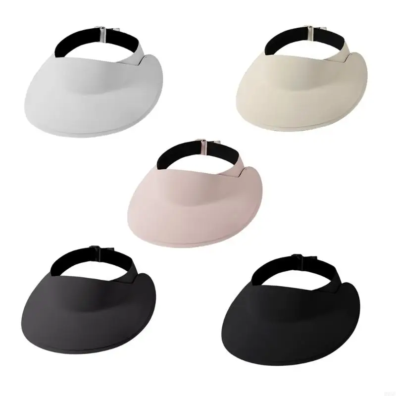 

B95F Adjustable Sports Hat Fashionable Elegant Hat Winter Hats Wide Border Hat for Outdoor Play Sun Protecting