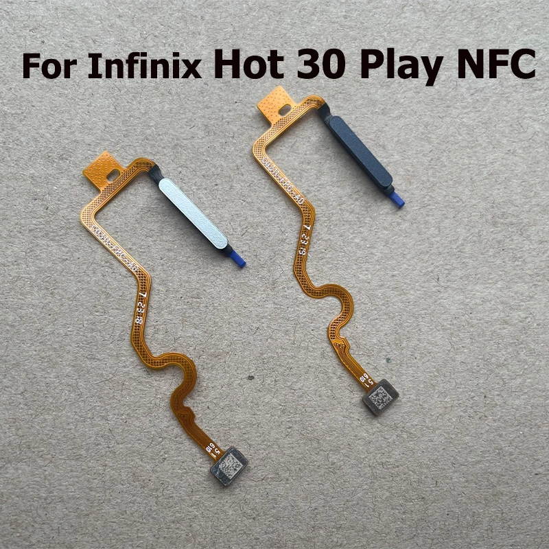 

Fingerprint Scanner For Infinix Hot 30 Play NFC X6835B ID Home Button Fingerprint Menu Return Key Recognition Sensor Flex Cable