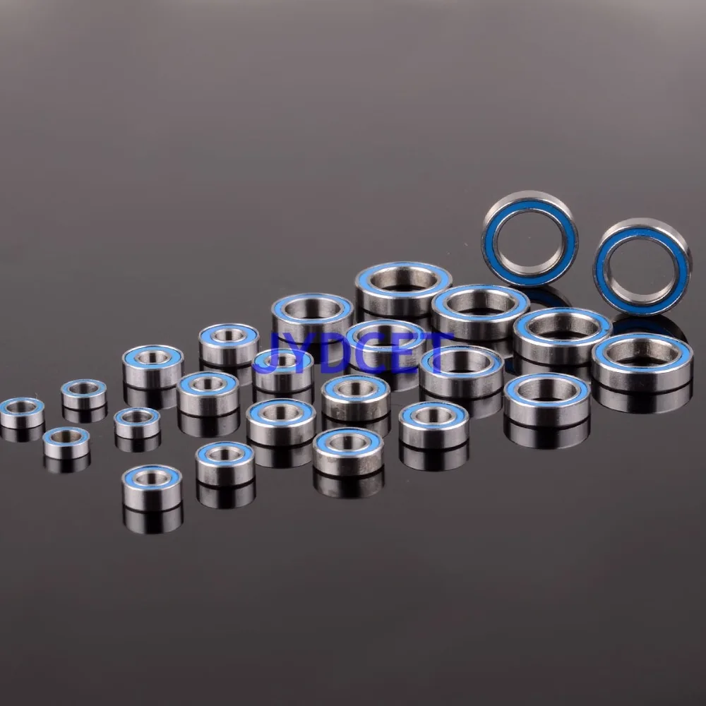 Bearing-7 Blue Rubber Sealed Ball Bearing 24pcs for Team Losi TEN-SCTE Ball Bearing Kit