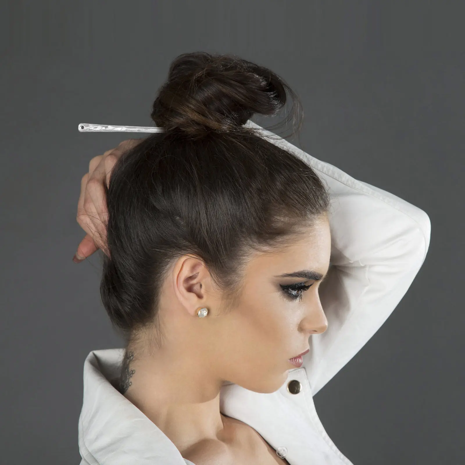 

2 шт. металлические заколки для прямых волос в китайском стиле, минималистичные аксессуары для прически-пучка, элегантные фиксаторы для шиньона для женщин и девушек