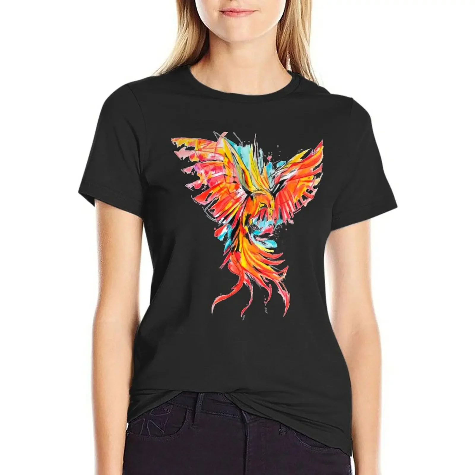 

Phoenix T-Shirt summer clothes sublime shirts graphic tees Womens graphic t shirts