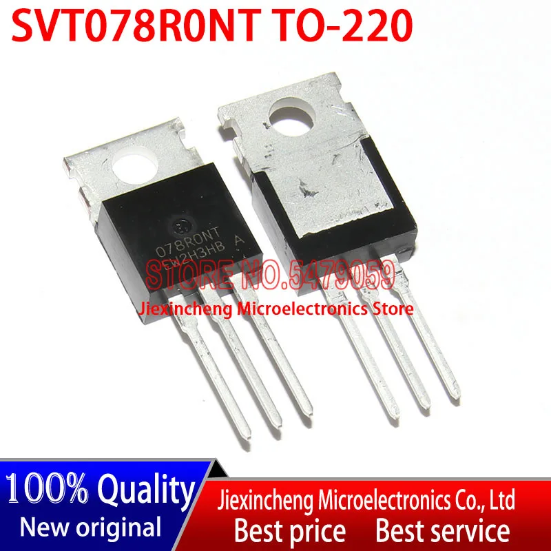 SVT078R0NT 078R0NT 88A68V MOSFET, TO220, 로트당 10 개
