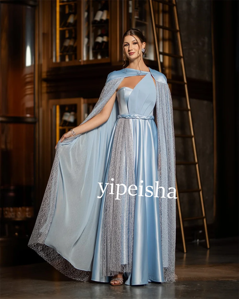 Customized S Sash Pleat Homecoming Straight Poretrait Bespoke Occasion Gown Midi Dresses