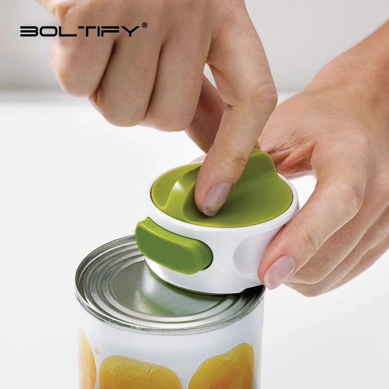 

Portable Can Opener Stainless Steel Manual Rotary Cap Screwing Device Labor-saving Bottle Opener Kitchen Multi-purpose Gadget