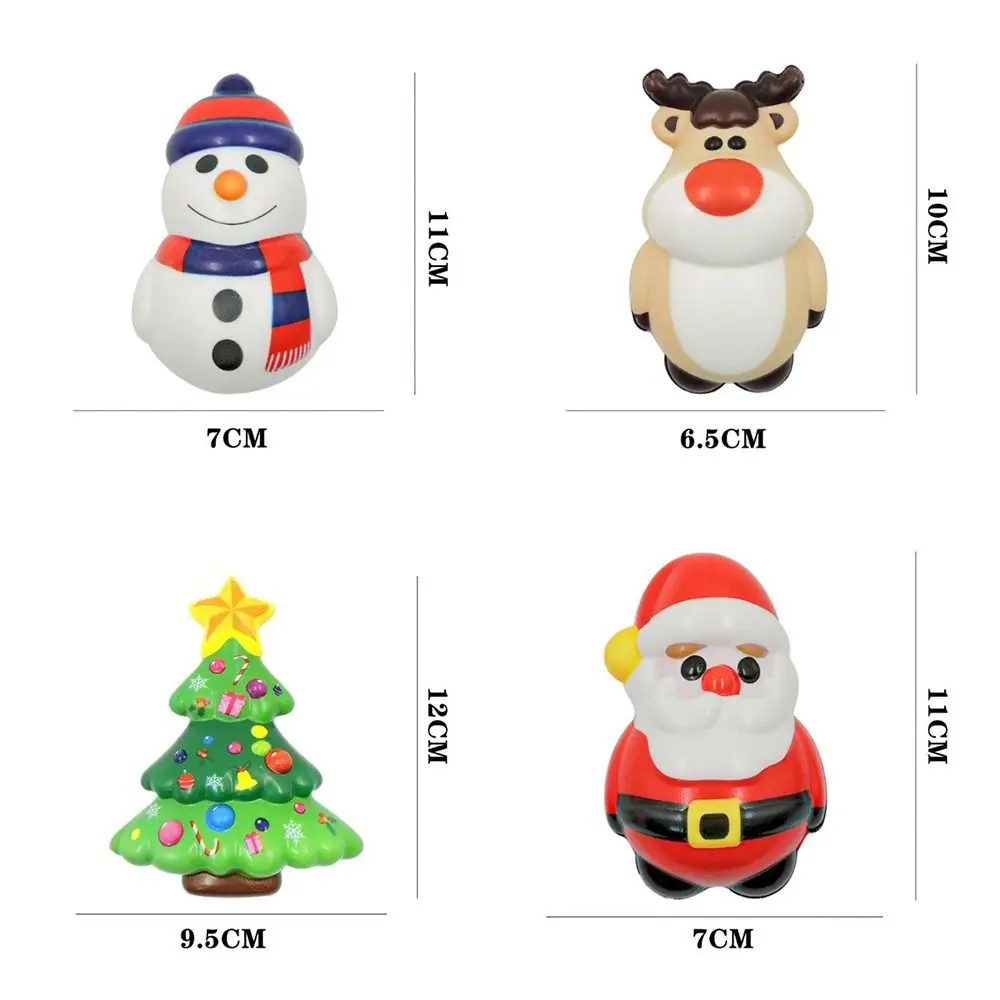 Boys Girls Sensory Slow Rebound Doll Ornament Party Squeeze Toys Stress Reliever Doll  Gifts Christmas Decoration