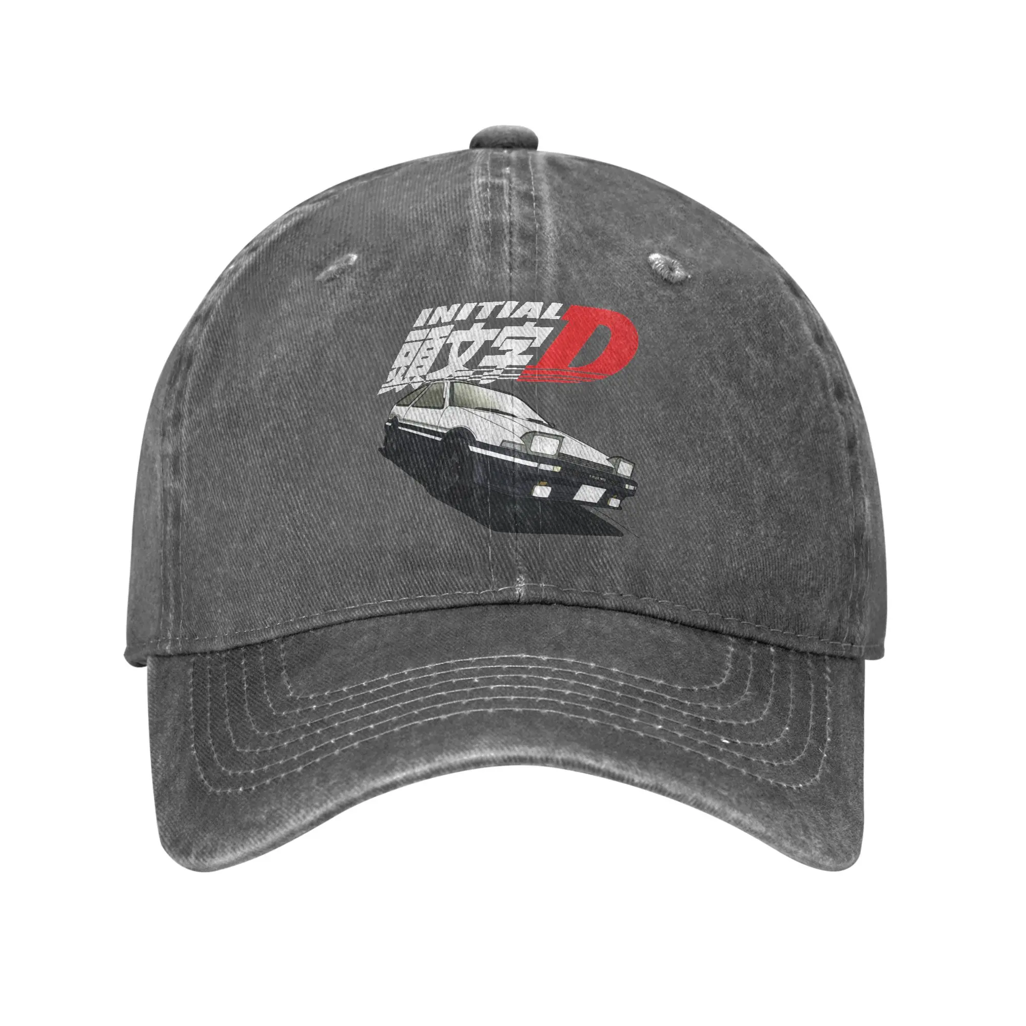 Personalized Drift Anime AE86 Initial D Baseball Cap Sports Women Men's Adjustable  Dad Hat Autumn