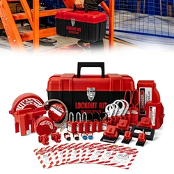 Lockout Tagout Kit,Loto Safety Padlocks,Breaker Lockout, Hasps,Electrical Plug Lockout Tags, Lock Out Tag Out Locks