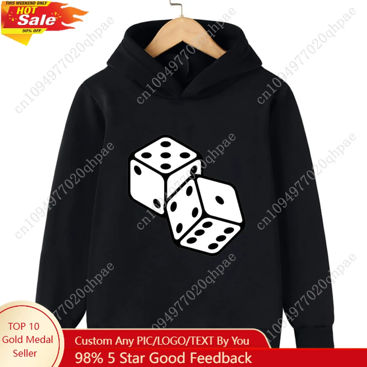 

2025 Boys' Abstract Street Art Pattern Print Girls' Hoodie Long Sleeve Solid Color Warm Casual Fashion Sweatshirt Kids Clothing