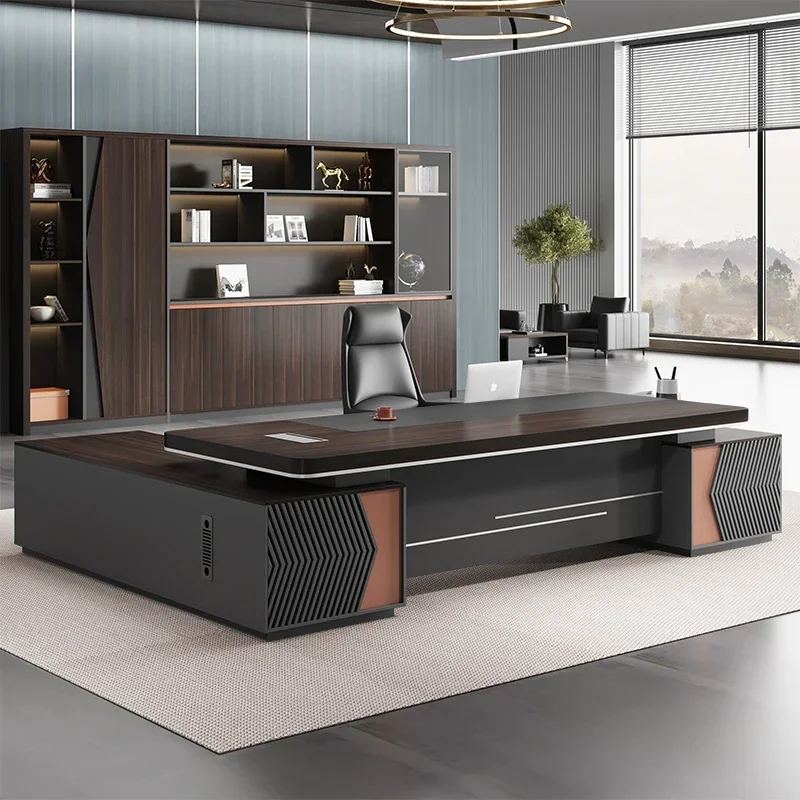 

With Drawers Gaming Pc Adjustable Modern Executive Desk With Hutch Office Drawers Computer Chair Work Desk Wooden Desk Table