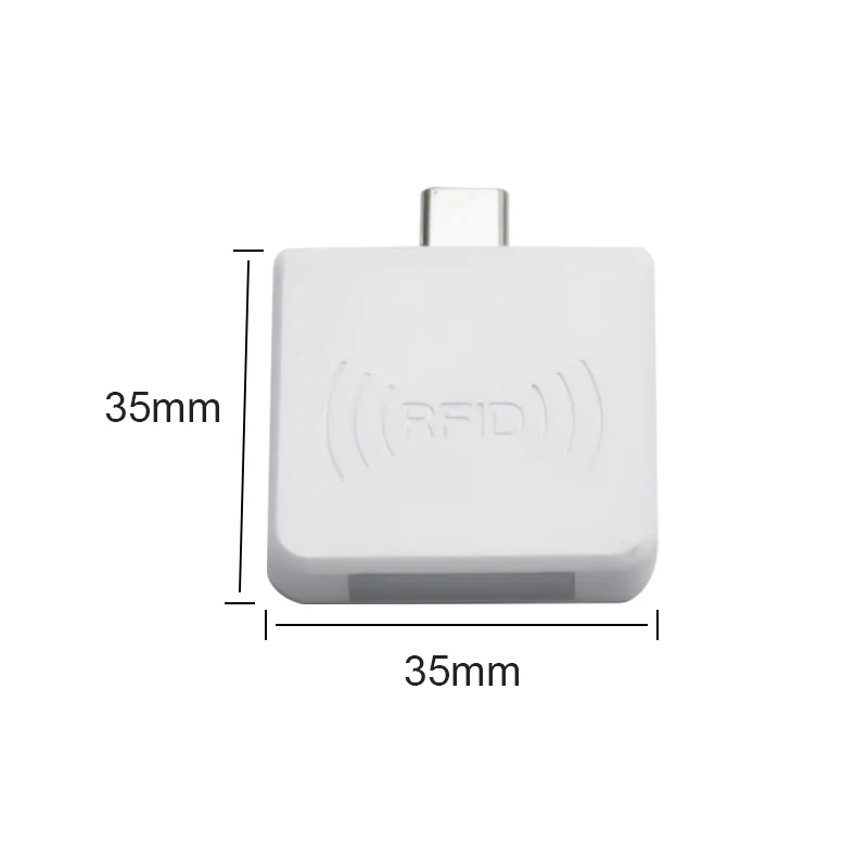 FONKAN Mini Ultra-small Portable LF 125KHz Android Mobile Phone RFID Detector USB OTG Power Supply ID Card Reader