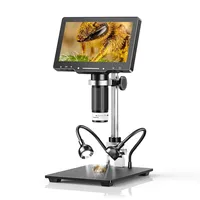 Factory 1600X 12MP HD 7 Inch IPS Screen Microscope Camera Electron Magnifier Magniifying Glass Video Digital