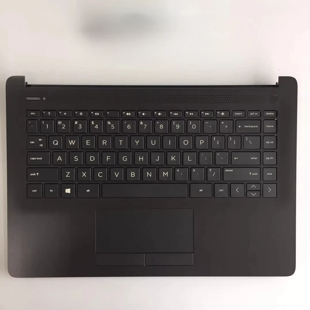 

New For HP 14-CM 14-CK C Case Keyboard Touchpad, Brushed Grey L23491-001