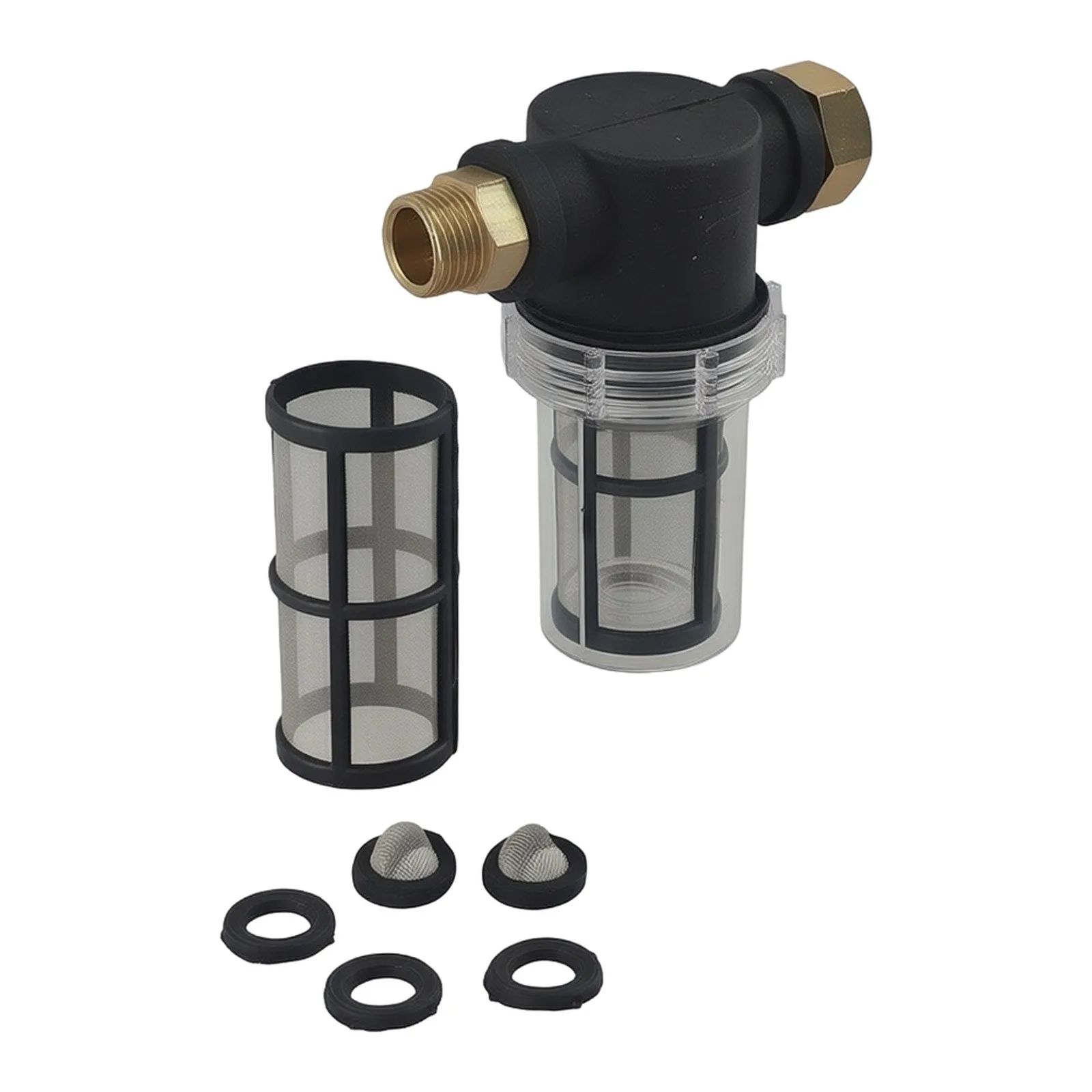 For garden Hose Filter for Water Pump 3/4 Inch Filter to Protect For garden Ponds and Pools from Sediment and Debris