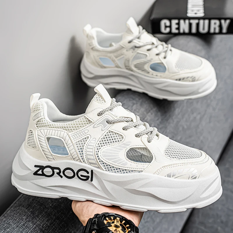 

Мужские кроссовки с сеткой, дышащая повседневная обувь, удобные мужские прогулочные кроссовки, нескользящая износостойкая спортивная спортивная обувь