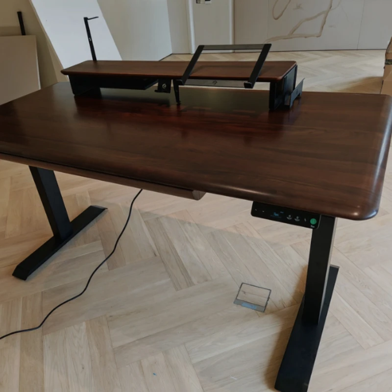 Solid Wood Desktop Elevator Stand Z3 Pro Modular Monitor Riser Ergonomic Office Desk Organizer System Computer Screen Stand