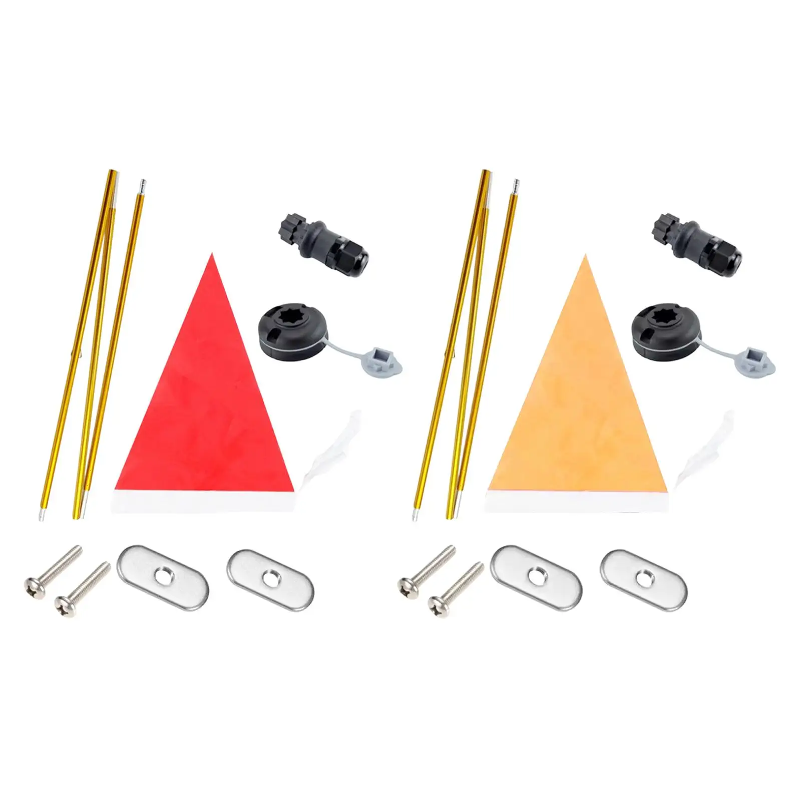 

Аксессуары для каяков: флаг, легкое и устойчивое основание для лодки, высокая видимость