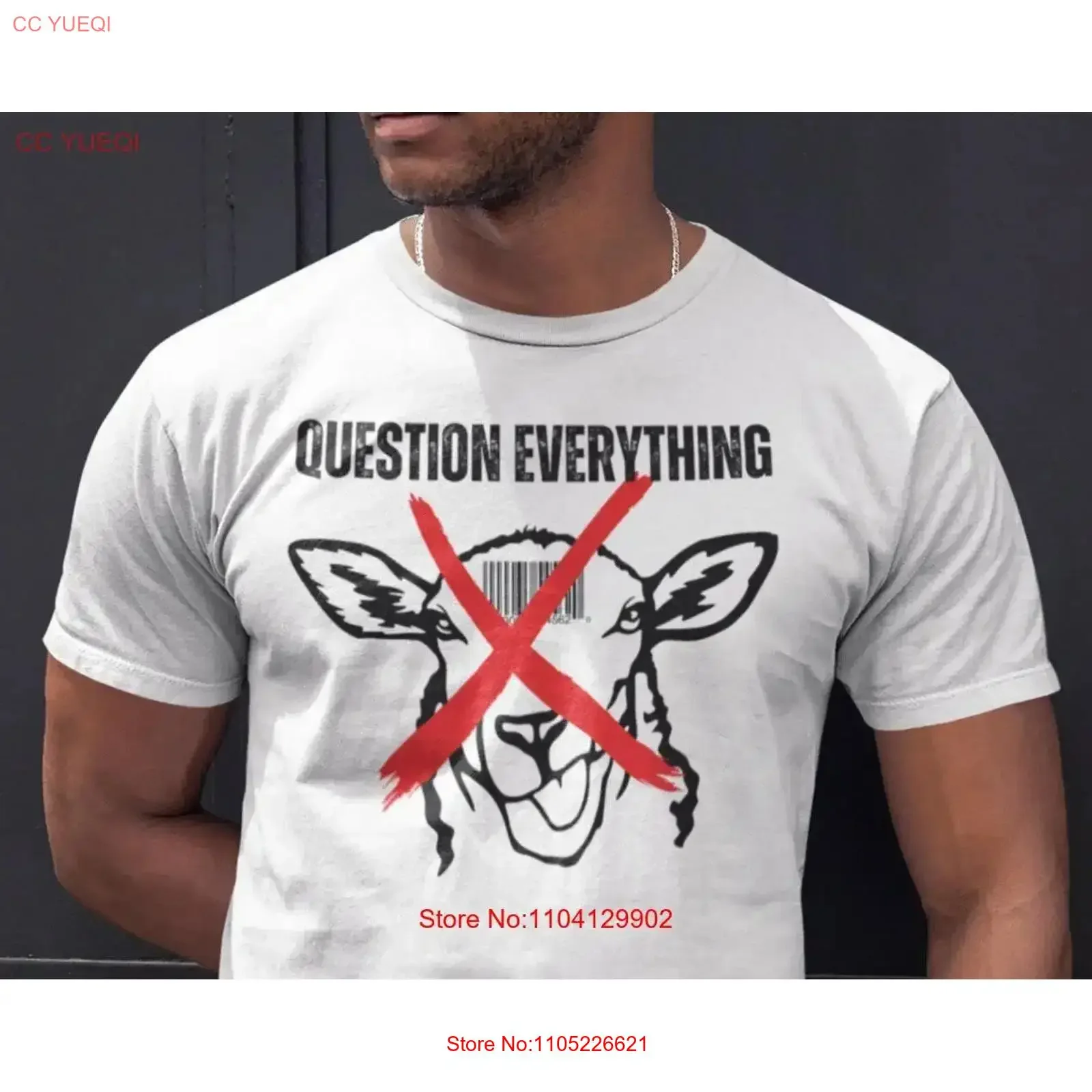 T-shirt Question Everything Lions Not Sheep Don't be a Born Free Sovereign Defund Politicians Liberty or Death vintage Washed