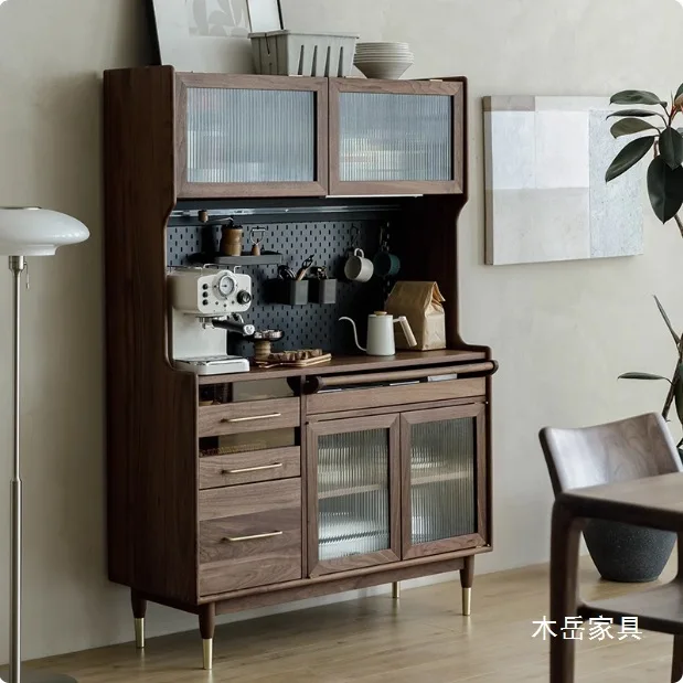 

Customizable North American dining side multi-functional home living room integrated wall locker