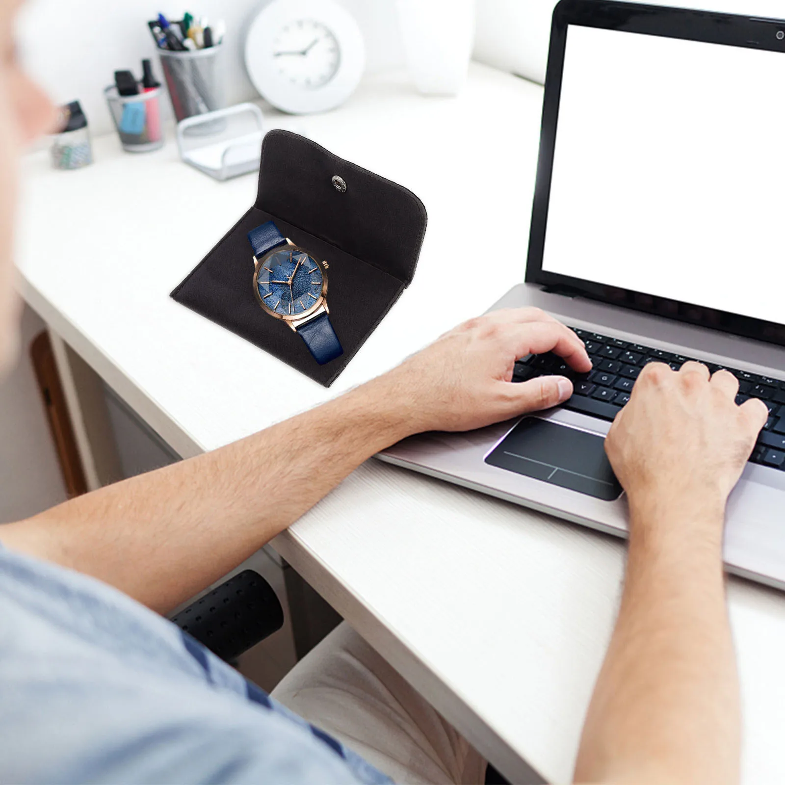 

2 шт., сумка для хранения ювелирных изделий, гладкая ткань, браслет для часов, кольцо, ожерелье, подарочная упаковка, органайзер для хранения вечеринок