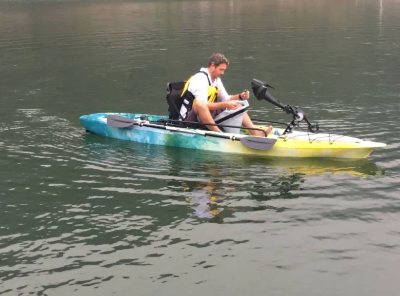 قوارب الكاياك مع دواسات دواسة قوارب الكاياك سولو قوارب الصيد #5