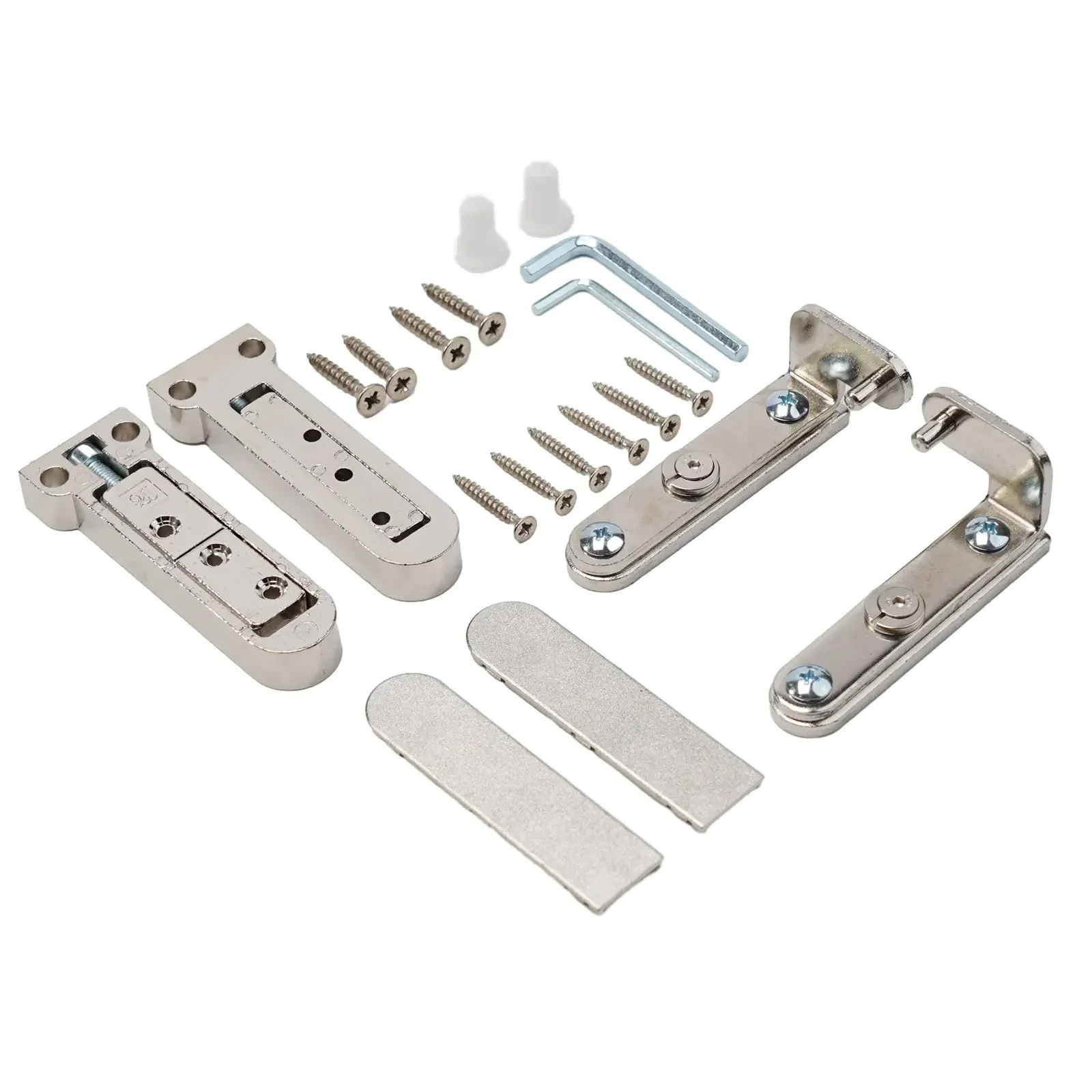 

Hinge Shaft Door Hinge Heaven Earth Hinge Angle 110° Silver Color Three Dimensional Zinc Alloy 1 Sets Brand New