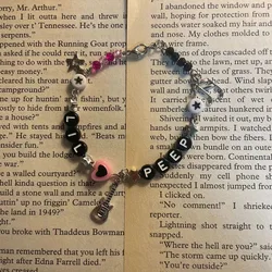 lil Tracy Lil peep beaded bracelet Stars & Hearts Bracelet, Grunge, Y2k, Fairy Bracelet, Coquette, Fairycore, Beaded Bracelet