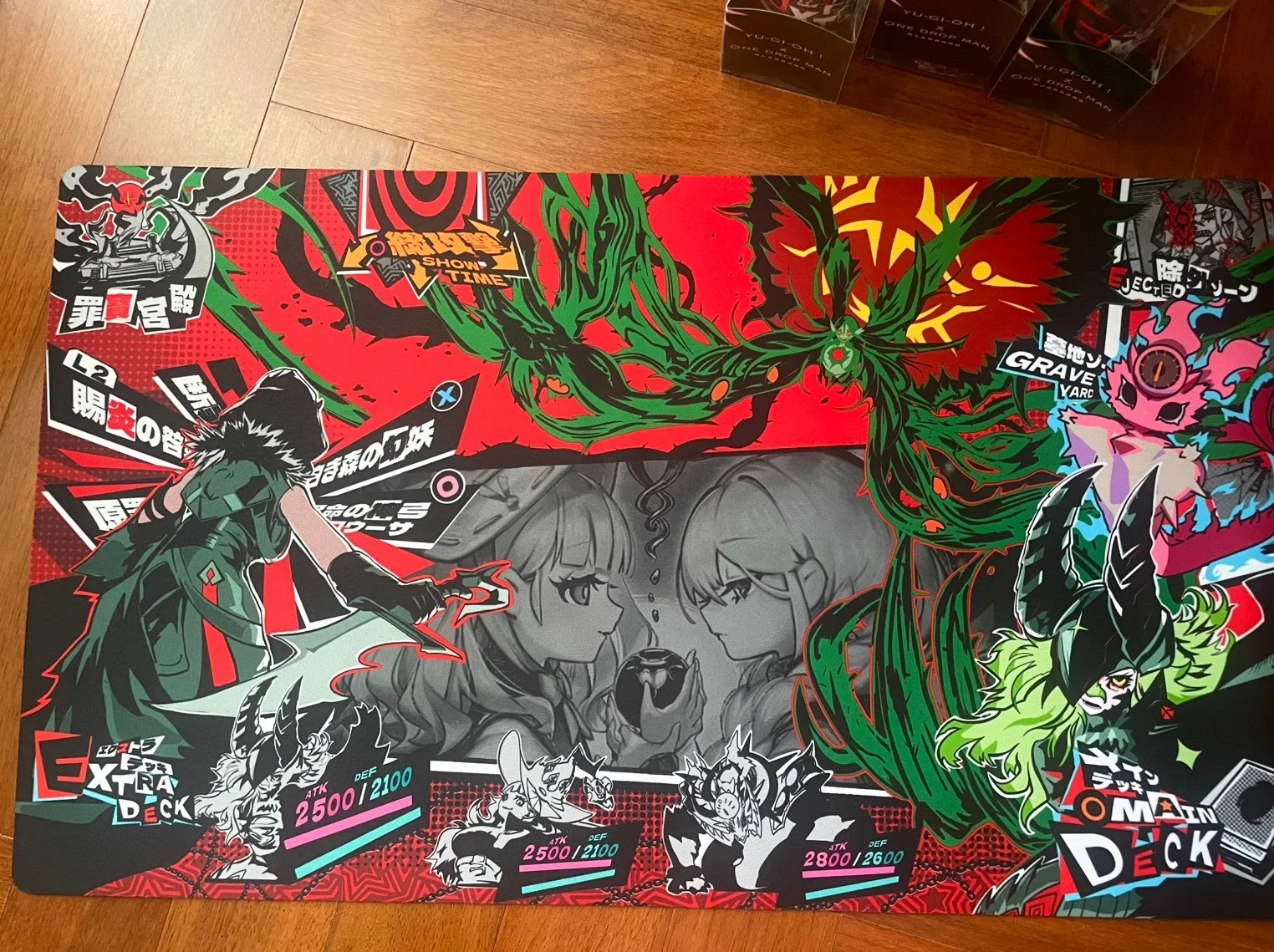 

Игровой коврик Yugioh White Forest & Promethean Princess Yu-Gi-Oh! Коллекционные карточные игры Коврик Duel Plate Резиновый коврик для карточек