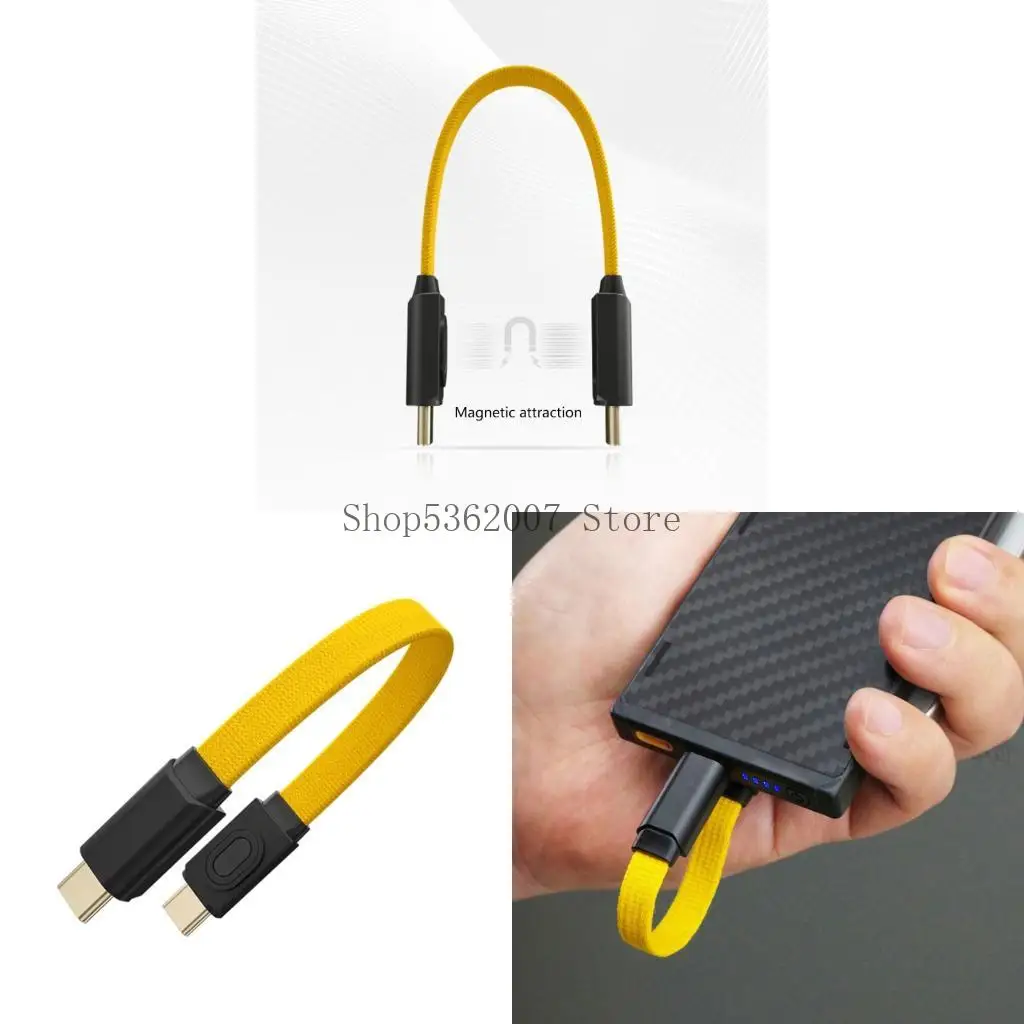 

Wear Resistant Type C Charging Cable 60W High Efficiency Power Transfer for Home Daily Travel Use 40JB