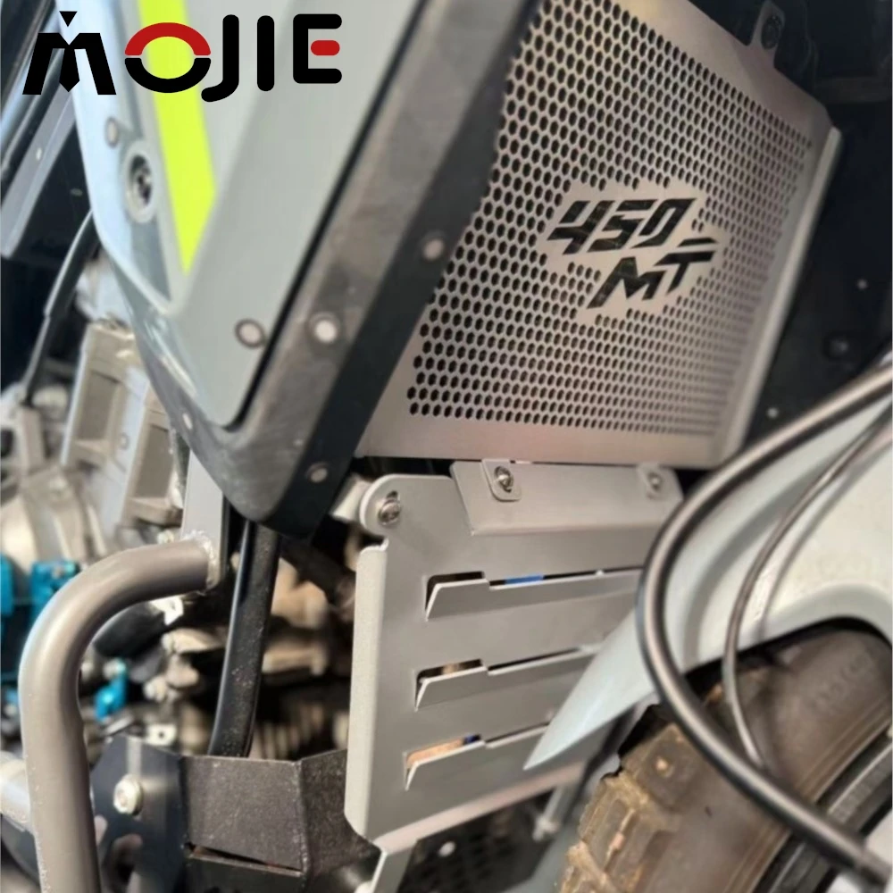 2025 2024 جديد الجبهة درع حماية غطاء المحرك حامي المروحة ل CFMOTO CF MOTO 450MT 450 MT المبرد الحرس Ibex 450 MT450