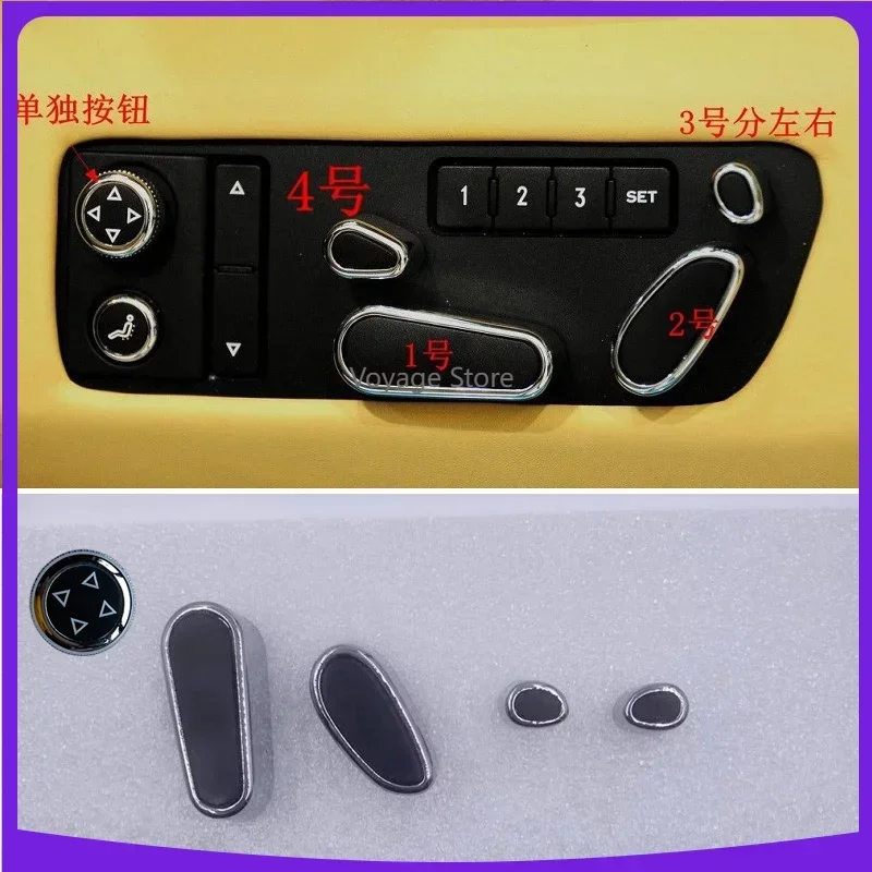 For Bentley seat button adjustment Continental GT Flying Spur Bentayga Mulsanne seat switch buttons