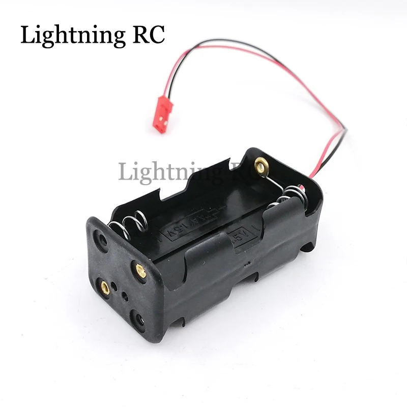 

NEW HOT SALES Receiver Battery Case Box 4 x AA Battery Insert Compartment for 1/8 1/10 RC Model HSP